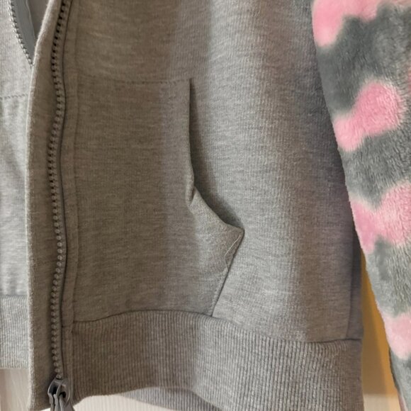 V.&GRIN Girl Zip up Hoodie Sweatshirt Soft Fuzzy Fleece Jacket with Pocket - Picture 11 of 12